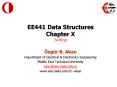 EE441 Data Structures Chapter X Sorting