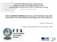 Third International Seville Conference on Future-Oriented Technology Analysis (FTA): Impacts and implications for policy and decision-making
