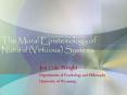 The Moral Epistemology of Natural Virtuous Systems