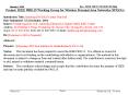 Project: IEEE P802.15 Working Group for Wireless Personal Area Networks WPANs