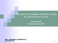 The relevant wholesale electricity market: an antitrust point of view  Clara Poletti 25 September 2007