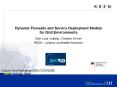 Dynamic Firewalls and Service Deployment Models for Grid Environments