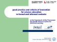 in the framework of the Permanent EuropeaN resource Centre for Informal Learning