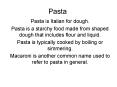 Pasta