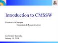 Introduction to CMSSW