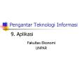 Pengantar Teknologi Informasi