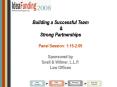 Building a Successful Team