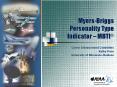 MyersBriggs Personality Type Indicator MBTI