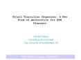 Object Transition Sequences: A New Form of Abstraction for HTN Planners