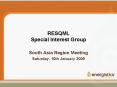 RESQML Special Interest Group