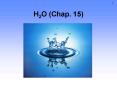 H2O Chap. 15