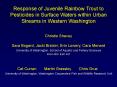 Response of Juvenile Rainbow Trout to Pesticides in Surface Waters within Urban Streams in Western W