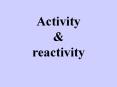 Activity