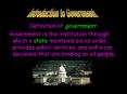Definition of government: