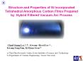 Structure and Properties of Si Incorporated Tetrahedral Amorphous Carbon Films Prepared by Hybrid Filtered Vacuum Arc Process