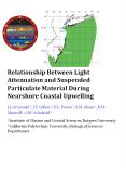 Relationship Between Light Attenuation and Suspended Particulate Material During Nearshore Coastal U