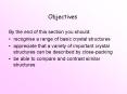Crystal Structure Projections