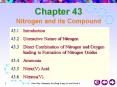 Nitrogen and its Compound
