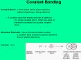 Covalent Bonding
