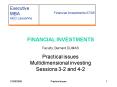 FINANCIAL INVESTMENTS