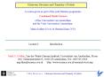 Lecture 1: Introduction to Electronic Structure and Chemistry of Solids