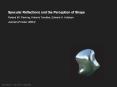 Specular Reflections and the Perception of Shape