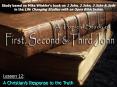 A Christians Response to the Truth