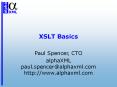 XSLT Basics