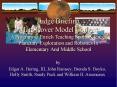 Judge Briefing Mars Rover Model Contest A Program to Enrich Teaching Space Science, Planetary Exploration and Robotics In Elementary And Middle School