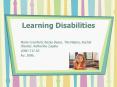 Learning Disabilities