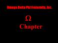 Omega Delta Phi Fraternity, Inc.