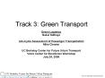 Track 3: Green Transport