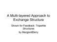 A Multilayered Approach to Exchange Structure