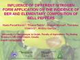 INFLUENCE OF DIFFERENT NITROGEN FORM APPLICATION ON THE INCIDENCE OF BER AND ELEMENTARY COMPOSITION OF BELL PEPPERS