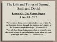 The Life and Times of Samuel, Saul, and David