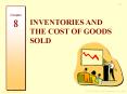INVENTORIES AND THE COST OF GOODS SOLD