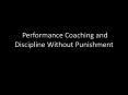 Performance Coaching