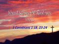 When I Survey the Wondrous Cross