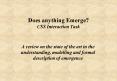 Does anything Emerge CSS Interaction Task