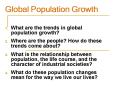 Global Population Growth