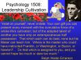 Psychology 1508: