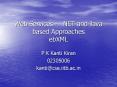 Web Services .NET and Java based Approaches ebXML