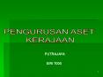 PENGURUSAN ASET