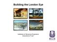 Building the London Eye