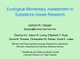 Ecological Momentary Assessment in Substance Abuse Research