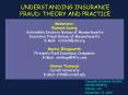 Moderator: Richard Derrig Automobile Insurers Bureau of Massachusetts Insurance Fraud Bureau of Mass