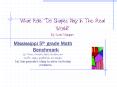 What Role Do Shapes Play In The Real World By Scott Mangum