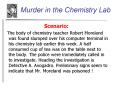 Murder in the Chemistry Lab