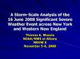 A StormScale Analysis of the 16 June 2008 Significant Severe Weather Event across New York and Weste