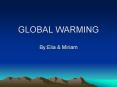 GLOBAL WARMING